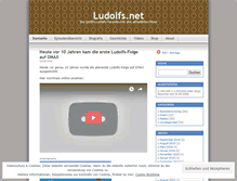 Tablet Screenshot of ludolfs.net